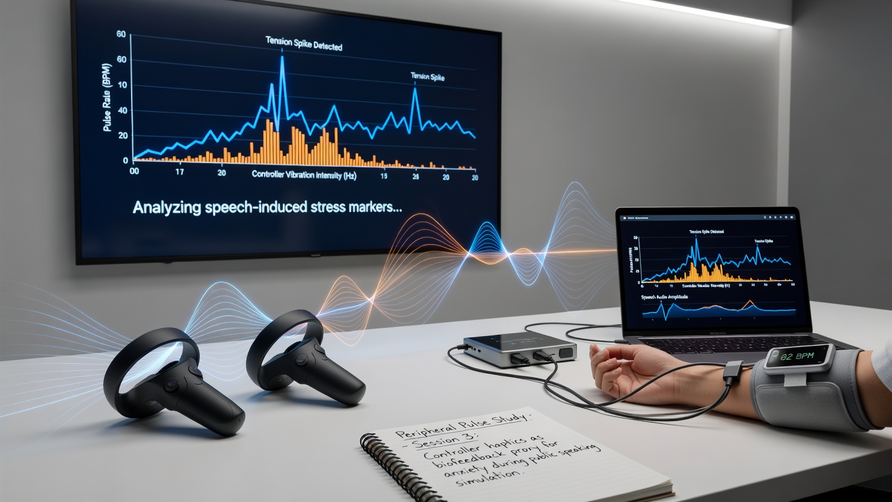 Detailed view of emulator interface displaying vibration logs synced with pulse rate graphs during a speedrun session